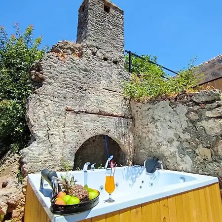 Antik Authentic Private Stone With Jaccuzi 别墅 Kayakoy
